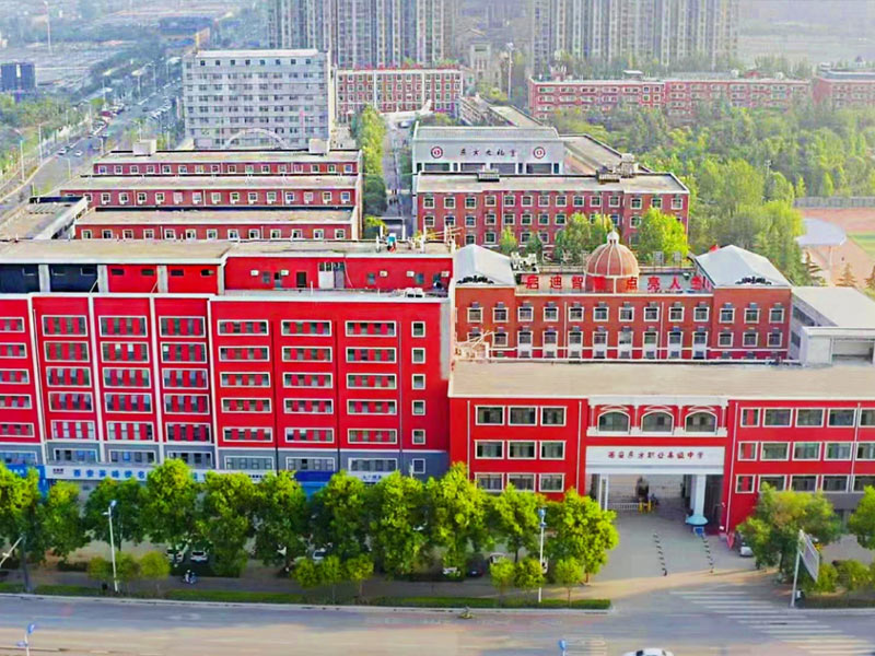 临渭校园鸟瞰图